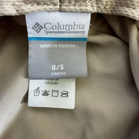 Columbia ~ Classic Youth Khaki Bucket Hat - Picture 3 of 8